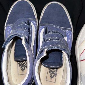 Vans- Blue Velcro